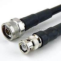 Fairview FMC0108405 N Male to BNC Male Cable LMR-400-UF Coax with Times Microwave Connectors