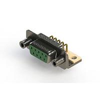 EDAC 622-M09-260-GN6 D-Sub Connectors - Standard Density EDAC Right Angle D-Sub Connector