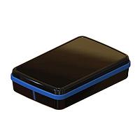 Serpac CX66DBKABL Hand Held CX-66 Series Waterproof Pocket Enclosure with Blue Seal. Three-Piece Design, Polycarbonate Plastic, Integrated Waterproof Seal, IP 65, 66, 67; NEMA 4X, 12, 13 Ratings