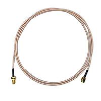 Mueller BU-4150031048 Coaxial Cables CABLE ASSY SMA ST PLUG TO SMA ST BULKHEAD JACK RG316 48"