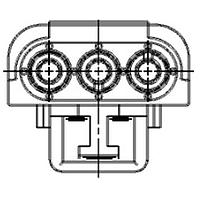 Aptiv 12020829 Connectors 3 Way F W/P Sealed