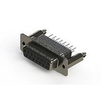 EDAC 628-015-261-276 D-Sub Connectors - Standard Density Vertical Metal Body D-Sub Connector
