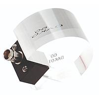Dakota X-004-0023 Snail (AWS Type) Wedge for Standard Shear Wave Transducers (45°, 5/8" x 5/8")