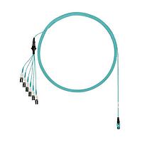 Panduit FXTRP8NUFSNF052 Fiber Optic Cable Assemblies OM3 12-fiber round harness cable, plenum