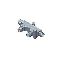 Amphenol LTW AB-AU-666600-MMFM00-Q001 Sensor Cables / Actuator Cables X-Lok, Multi-Port T Adaptor, Plastic, 2A, 06 pins, Push Lock, IP68