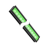 Banner Engineering LEDGLA1160XG6-XQ LED Light Arrays Vision Light - 1160 mm Linear Array - IP50; 48 High Intensity Green LEDs - 24 V dc; Clear Glass Window; Requires Cable MQDC20-xxx