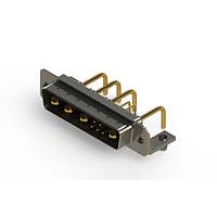 EDAC 629-9W4-250-1T3 Mixed Contact D-Sub Connectors Right-angle Power Combo D-Sub Connector