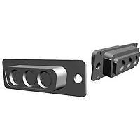 Raychem - TE Connectivity 445705-8 Mixed Contact D-Sub Connectors AMPLIMITE ASY RCPT 3C3 COAX