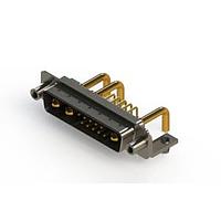 EDAC 629-13W3250-2N5 Mixed Contact D-Sub Connectors Right-angle Power Combo D-Sub Connector