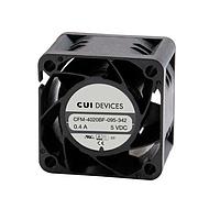 Same Sky (formerly CUI Devices) CFM-4020BF-035-114-22 Axial dc axial fan 40 mm square 20 mm 5 Vdc ball 3500 RPM 4.38 CFM TSPWM