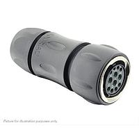 Eaton Souriau-Sunbank UTGX6JC14E12S Plugs Plug, with cable gland backshell, with 12 female solder contacts, IP68/69K in unmated conditions