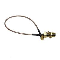 Laird External Antennas 1300-00023 RF Cable Assemblies RG178 7" R/A MMCX PLG TO RPSMA BLHD