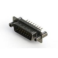 EDAC 627-M15-320-WT4 D-Sub Connectors - Standard Density Vertical Machined D-Sub Connectors
