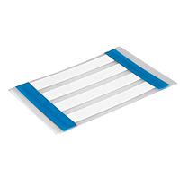 HellermannTyton 553-50242 Heat Shrink ShrinkTrak Labels, 1-Sided, 1-Slit, 0.25" (6.35mm), PO-X, White, 10,000/box