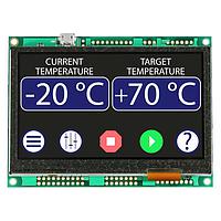 Noritake GTWQ043C3A00PA Command Controlled Touch TFT Module TFT 480x272 4.3 inch display