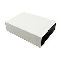 Hammond Manufacturing 1598JSGYPBK Instrument ABS w/Black ABS Ends 11.02x7.87x3" Grey