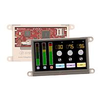 4D Systems gen4-uLCD-43DT-SB-AR Display Modules 4.3" gen4 LCD pack for Arduino with gen4-uLCD-43DT-SB, Arduino Adaptor Shield + Cable