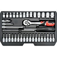 Yato YT-14471 Socket set 1/4" 38pcs