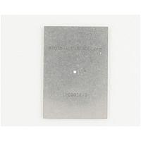 Chip Quik IPC0038-S Sockets & Adapters QFN-12 Stainless Steel Stencil