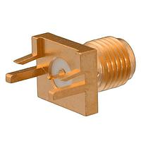 Johnson / Cinch Connectivity Solutions 142-1701-841 PCB Receptacles SMA HF JACK ASSY SELF FIXT END LAUNCH