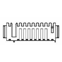AMP Connectors - TE Connectivity 1123688-7 Battery Contacts RECPT 10 POS 250mm