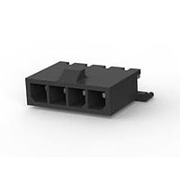 AMP Connectors - TE Connectivity 2-1445050-4 Headers HDR VERT 4 POS TIN SINGLE ROW