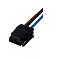 3M Electronic Solutions Division 38102-0016-200 FL Hermaphroditic Connector 381 Series Link Connector, 2 positions, 18-22awg, Semi-transparent