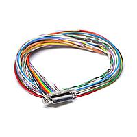 Glenair MWDM2L-31P-4K5-18S Micro-D D-Sub Connectors MICRO D PREWIRED CON 31CNT PIN #24AWG