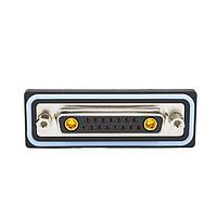 NorComp CDFV17W2213L251 Mixed Contact D-Sub Connectors 17W2 vert soldr F FL 4-40 boardlock 20Amp