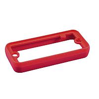 Hammond Manufacturing 1455UBRED Panel, End 1455U OPEN BEZEL, 2 PK, RED