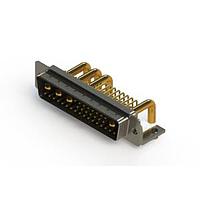 EDAC 629-36W4650-4TB Mixed Contact D-Sub Connectors Right-angle Power Combo D-Sub Connector