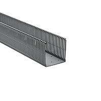 HellermannTyton 184-44002 High Density Slotted Wall Wiring Duct SLHD4X4 GRY PVC DUCT BULK