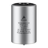 EPCOS B25620B0198K703 Film Capacitors 1900uF +-10% 700V PEC MKP DC