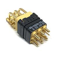 DEUTSCH - TE Connectivity 732-8254-99 Rectangular MIL Spec Connectors PCB INS PIN 90DEG #99