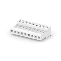 AMP Connectors - TE Connectivity 3-640602-9 Receptacle Assembly FEED THRU WO TAB 9P L.R. natural 24 AWG
