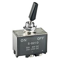 NKK Switches S821D High capacity standard size toggles DPST ON-NONE-OFF
