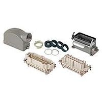 Molex / GWconnect 93603-0038 Heavy Duty Power Connectors COMPLETE SET W/CABLE GLAND 7906.6759.5