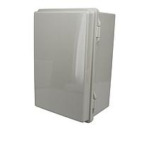 Bud Industries NBB-10243 Industrial Enclosures NEMA Box ABS Poly Blend (11.3 X 7.5 X 5.5 In)