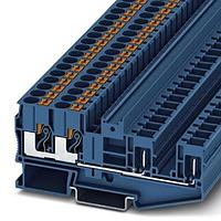 PHOENIX CONTACT 3061839 Feed Through Terminal Block PT 6-QUATTRO/2P BU