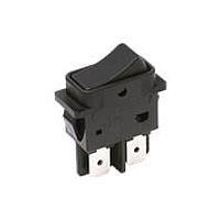 C&K DF62J12S215HQA Rocker Switches 16A 125/250VAC DPST OFF-ON QC