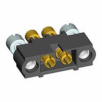 Harwin M80-5000000M3-02-335-00-000 Power to the Board 2 Pos. Male SIL 12AWG Cable Conn. Kit, Panel Mount