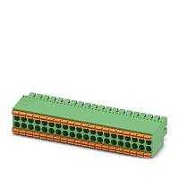 PHOENIX CONTACT 1790289 Plugs 20 Pos 3.5mm Dbl Row Plug 24-16AWG Sprin