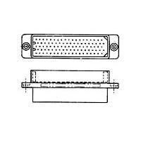 Raychem - TE Connectivity 204027-2 Headers & Wire Housings 95 POSN,RCPT,HDR
