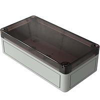 Rose 600918120 Enclosures ENCLOSURE, ECO COMP, CLEAR LID, 94 X 180 X 57MM, THERMOPLASTIC