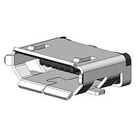 JAE Electronics DX4R005HJ5R2000 Micro USB Type B Connectors microUSB 2.0 TYPE B STDMNT RCPT NO TAPER