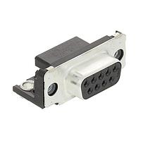 AMP Connectors - TE Connectivity 745781-4 Receptacle RECP FRNT MTL SHL 9P