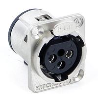 Switchcraft E5FSCB Connectors 5 POS RECEPTACLE BLA