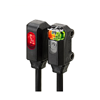 OMRON E3T-ST14 2M Ultracompact, Ultrathin Photoelectric Sensor with Built-in Amplifier (1000 mm, through-beam, PNP, Dark-ON)