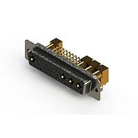 EDAC 630-36W4640-5T2 Mixed Contact D-Sub Connectors Right-angle Power Combo D-Sub Connector