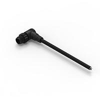 Wurth Elektronik 643631120304 Sensor Cables / Actuator Cables WRCIRC M12  Screw  Coding A  Cable Assembly  with 2 m PVC cable Angled with Plastic Coupling Nut Male connector, polarity 4